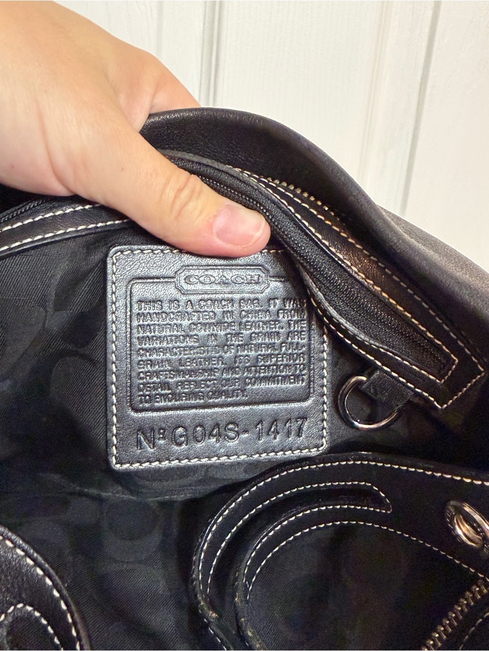 Vintage Coach East West Legacy Bag - Picture 12 of 12